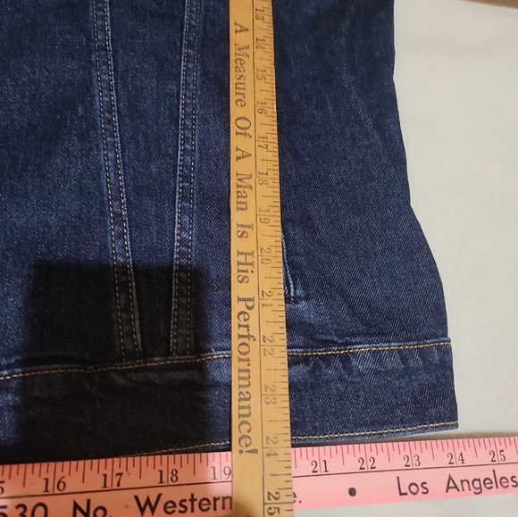 NWT Levi's Men's Dark Blue Denim Jacket XL - Picture 15 of 16